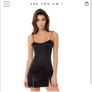 Are You Am I black Faira dress